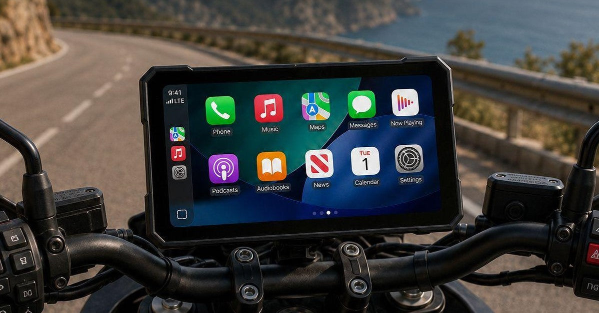 MotoPlay 7" Pro Max®: A atualização que transforma completamente a forma como conduz a sua mota